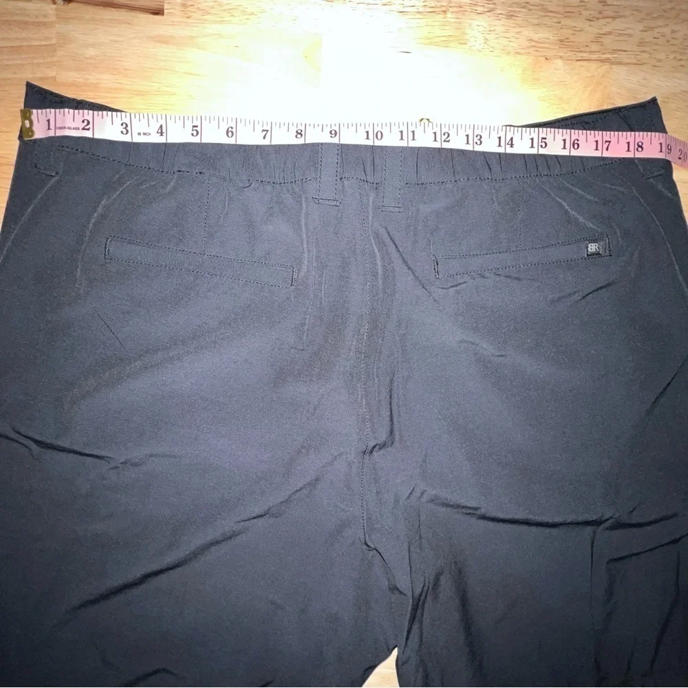 Banana Republic Men’s Black Stretch Shorts Size 40 Golf Chino Casual